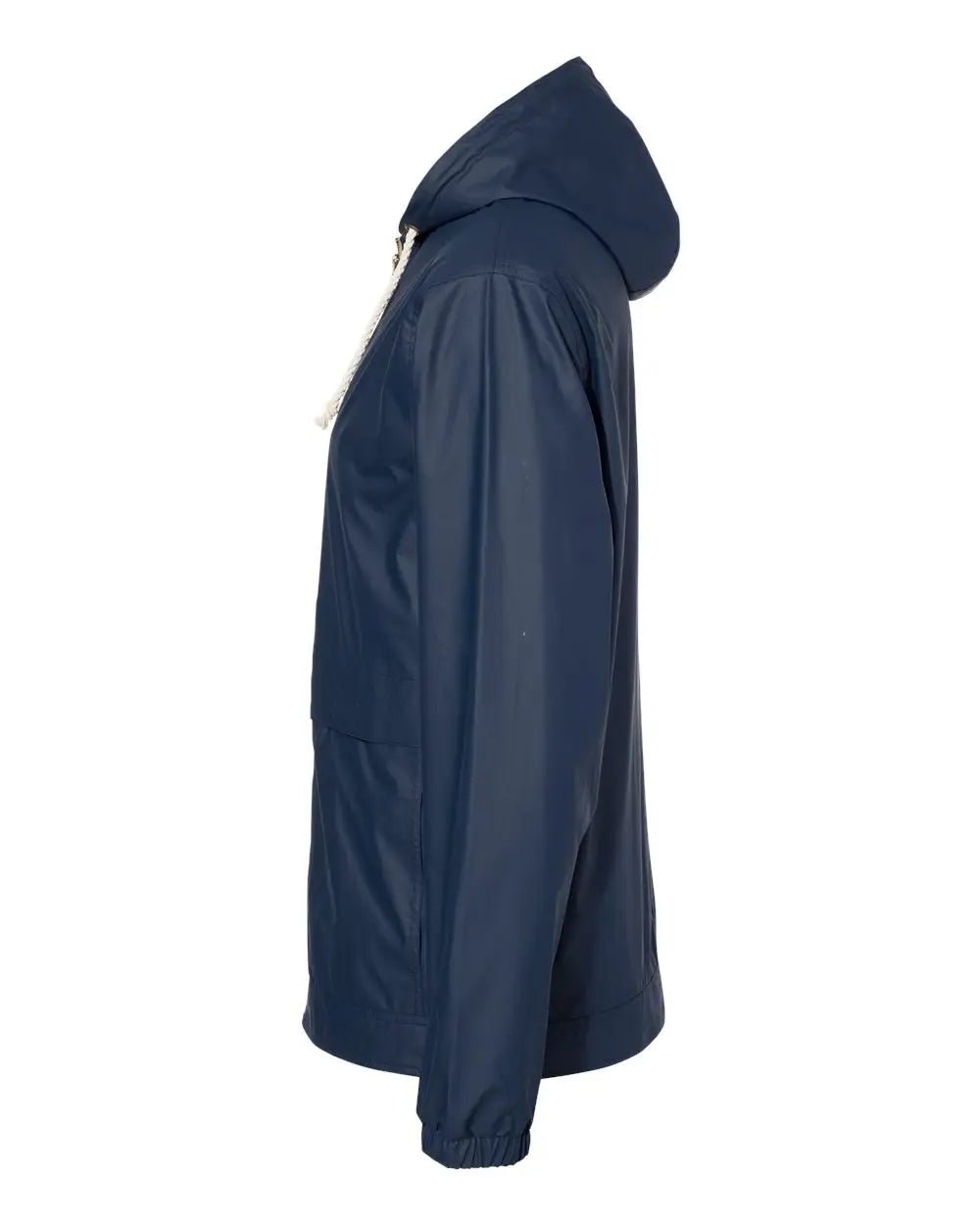 Weatherproof 193910 Vintage Hooded Rain Jacket - Navy