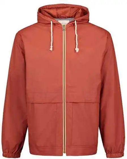 Weatherproof 193910 Vintage Hooded Rain Jacket Orange Tea