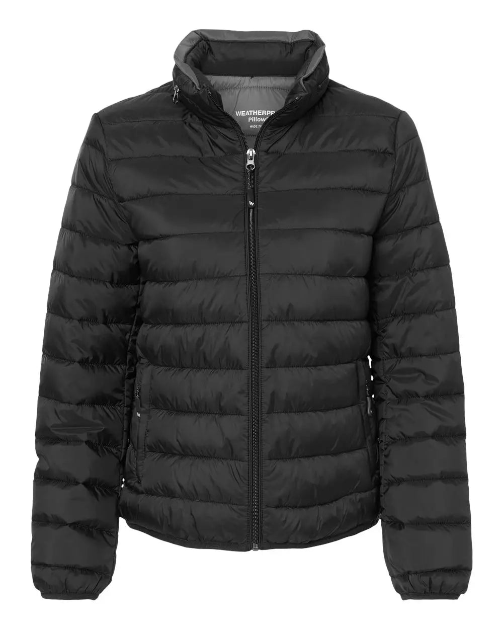 Weatherproof 211137 Women’s Pillowpac Puffer Jacket - Black - Ladies s