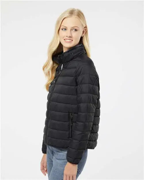 Weatherproof 211137 Women’s Pillowpac Puffer Jacket - Black