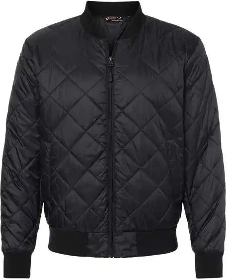 Weatherproof 21752 Heatlast Quilted Packable Bomber Black