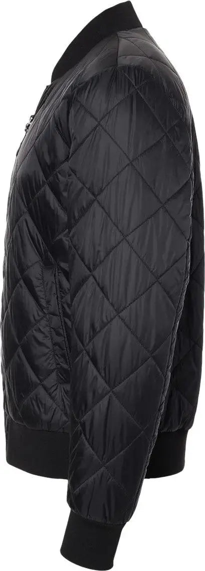 Weatherproof 21752 Heatlast Quilted Packable Bomber - Black