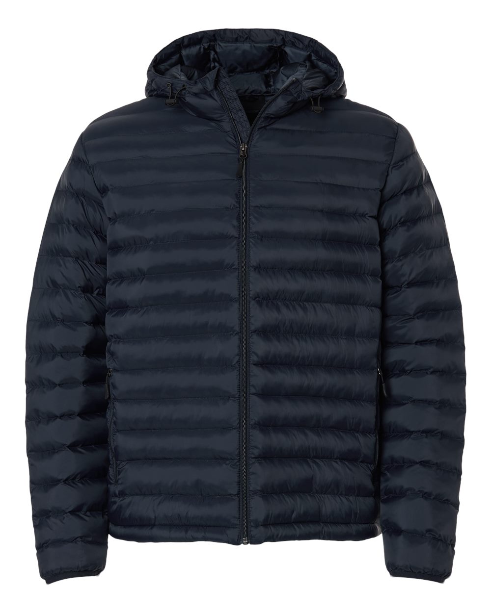 Weatherproof 26715 Men’s Lightweight Poly-filled Hooded Puffer Jacket - Stormy Night