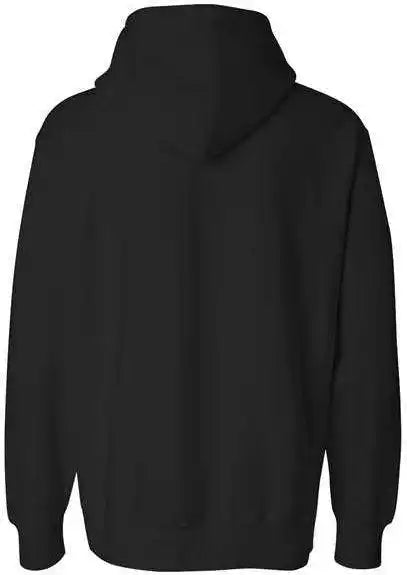 Weatherproof 7700 Cross Weave Hooded Sweatshirt Black
