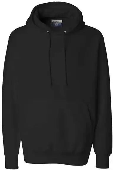 Weatherproof 7700 Cross Weave Hooded Sweatshirt - Black