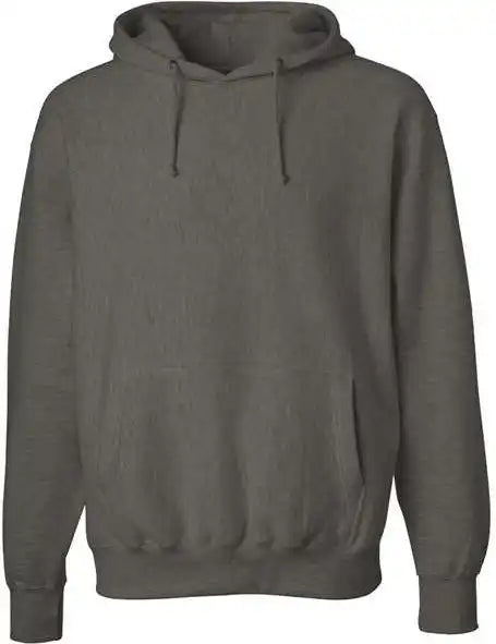 Weatherproof 7700 Cross Weave Hooded Sweatshirt Charcoal