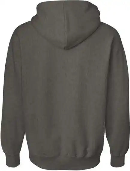 Weatherproof 7700 Cross Weave Hooded Sweatshirt Charcoal