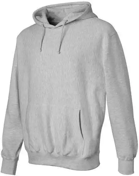 Weatherproof 7700 Cross Weave Hooded Sweatshirt - Heather Grey