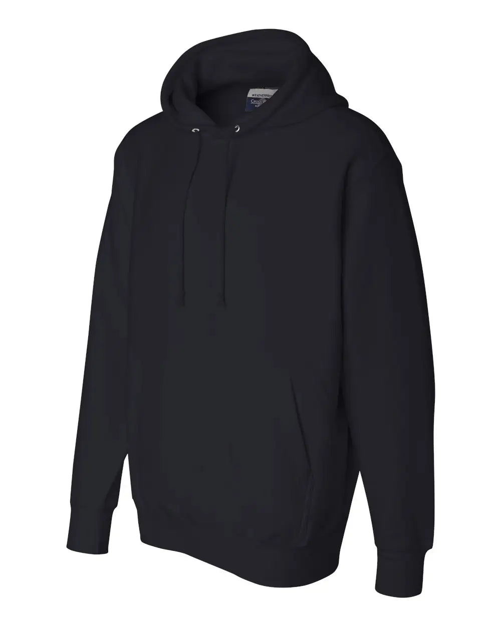 Weatherproof 7700 Cross Weave Hooded Sweatshirt - Navy
