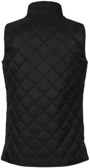 Weatherproof W207359 Women’s Vintage Diamond Quilted Vest - Black