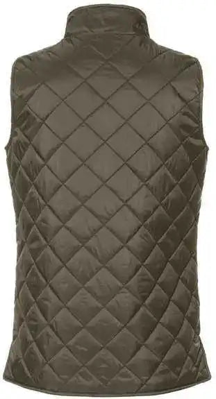 Weatherproof W207359 Women’s Vintage Diamond Quilted Vest - Rosin