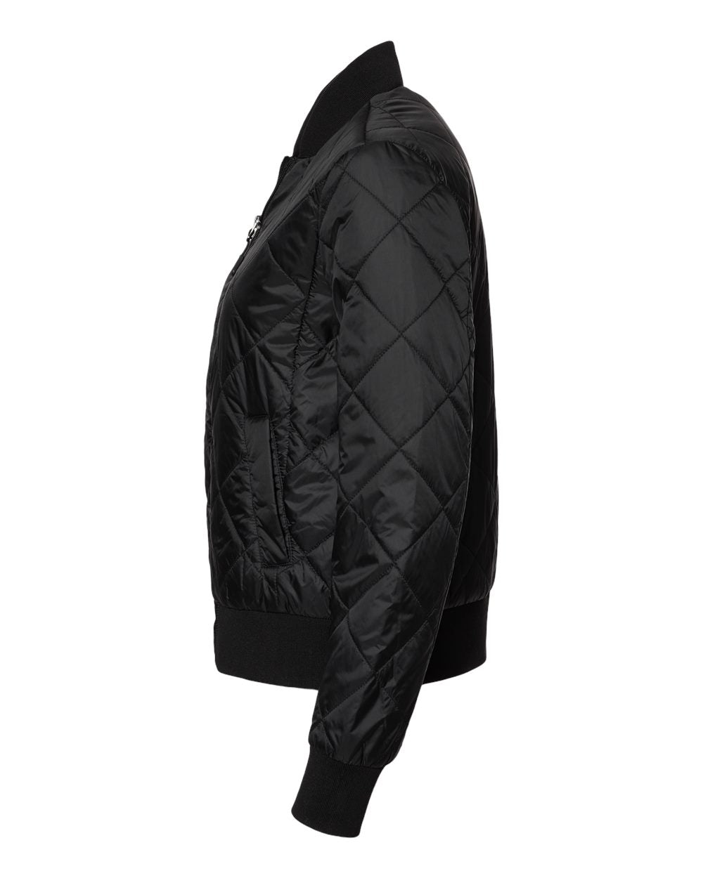 Weatherproof W21752 Women’s Heatlast Quilted Packable Bomber - Black