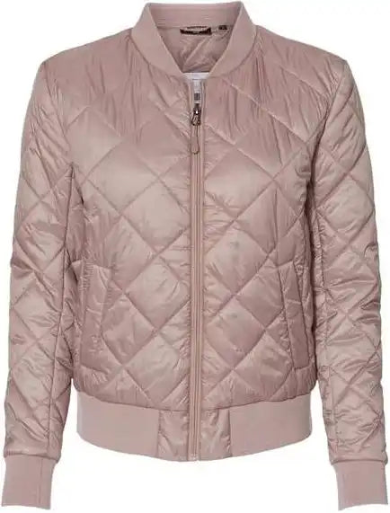 Weatherproof W21752 Women’s Heatlast Quilted Packable Bomber Blush