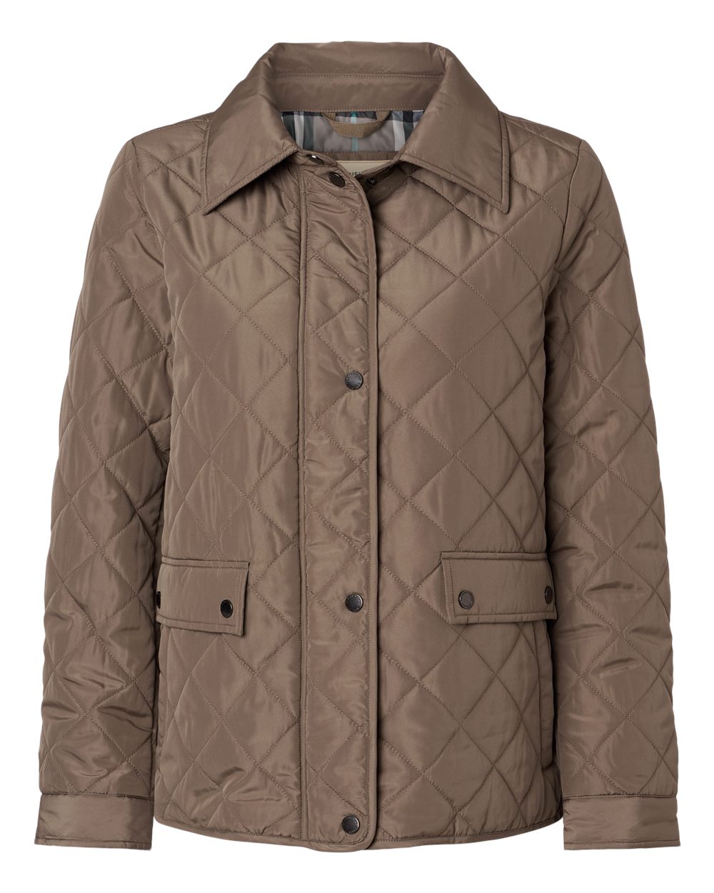 Weatherproof W27713 Women’s Diamond Quilted Jacket - Driftwood