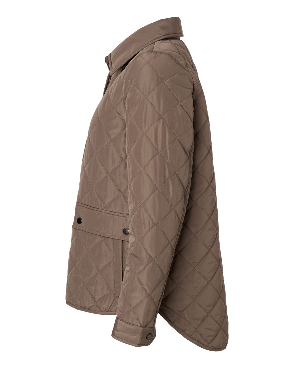 Weatherproof W27713 Women’s Diamond Quilted Jacket - Driftwood
