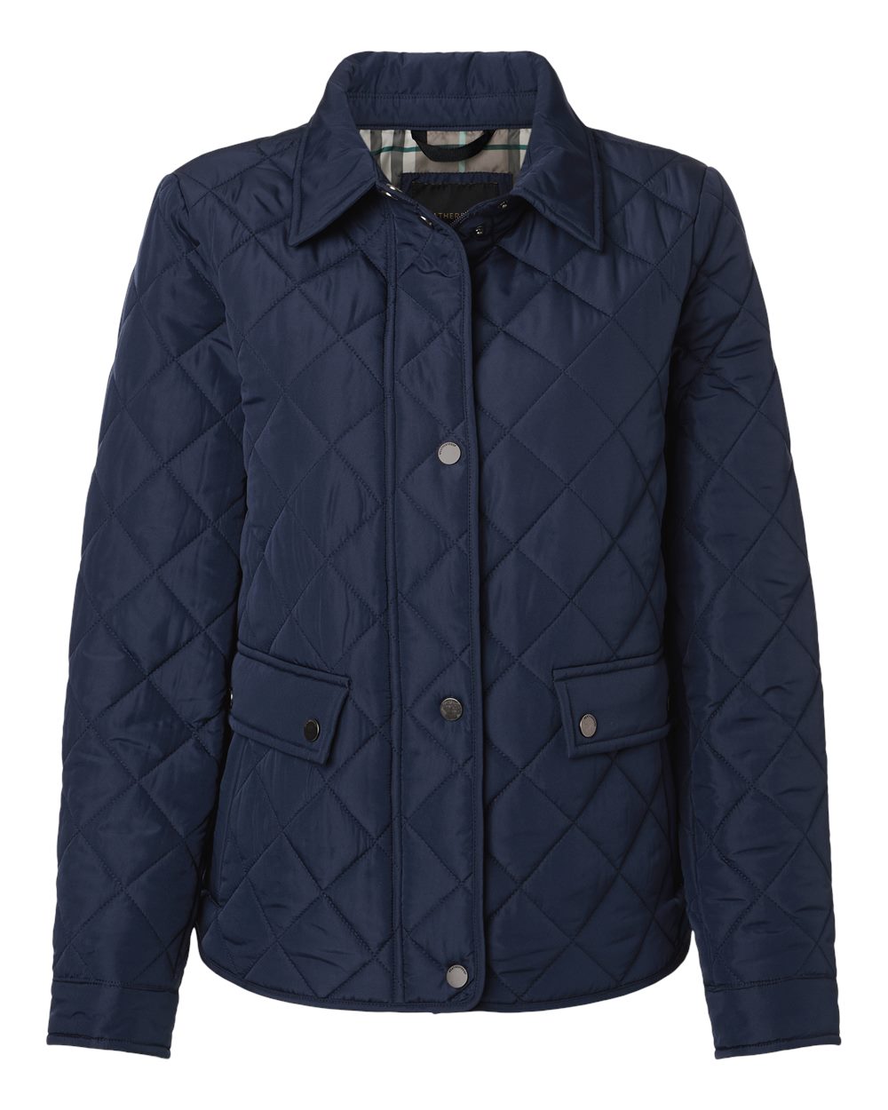 Weatherproof W27713 Women’s Diamond Quilted Jacket - Navy
