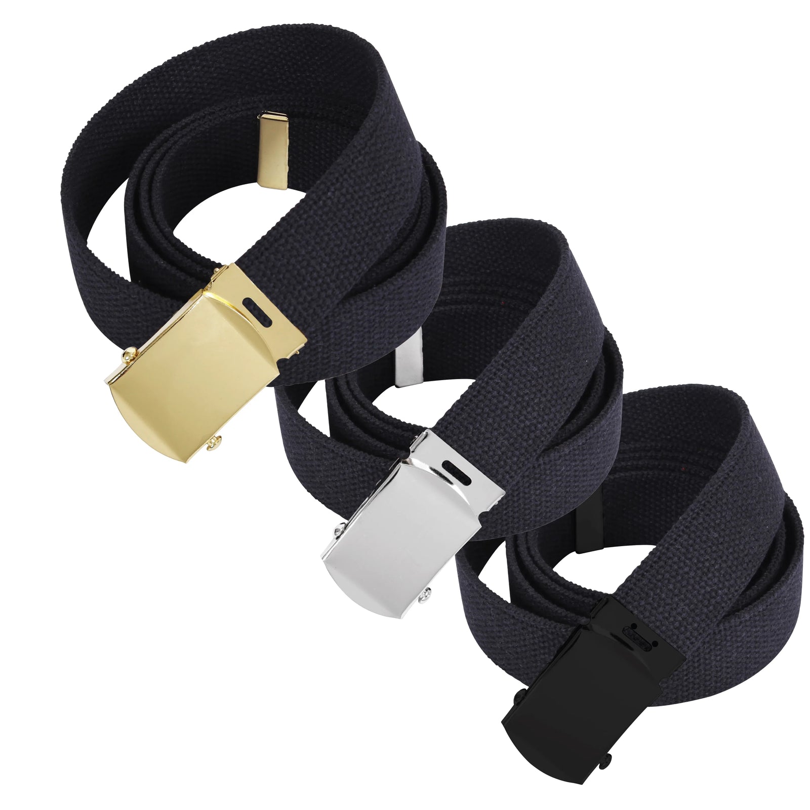 Web Belts in 3 Pack