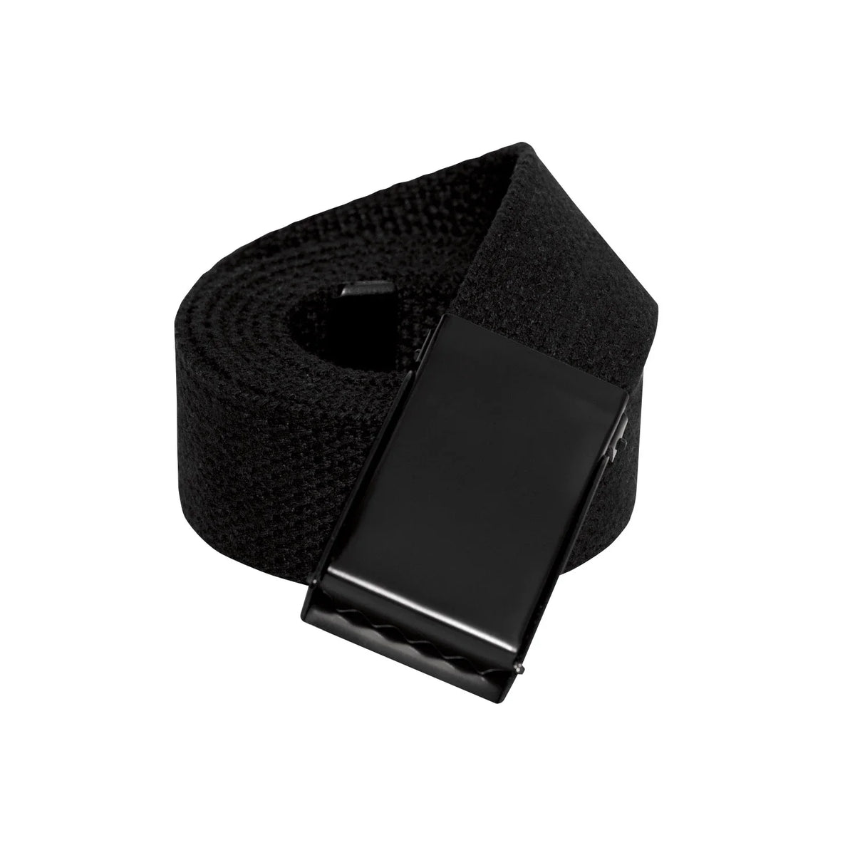 Web Belts with Flip Buckle - Black