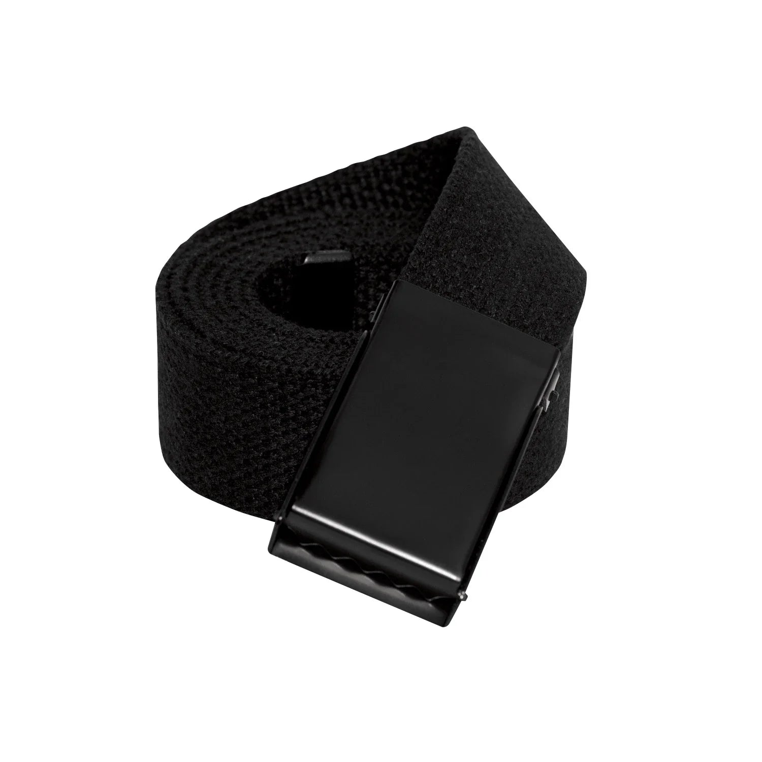 Web Belts with Flip Buckle - Black