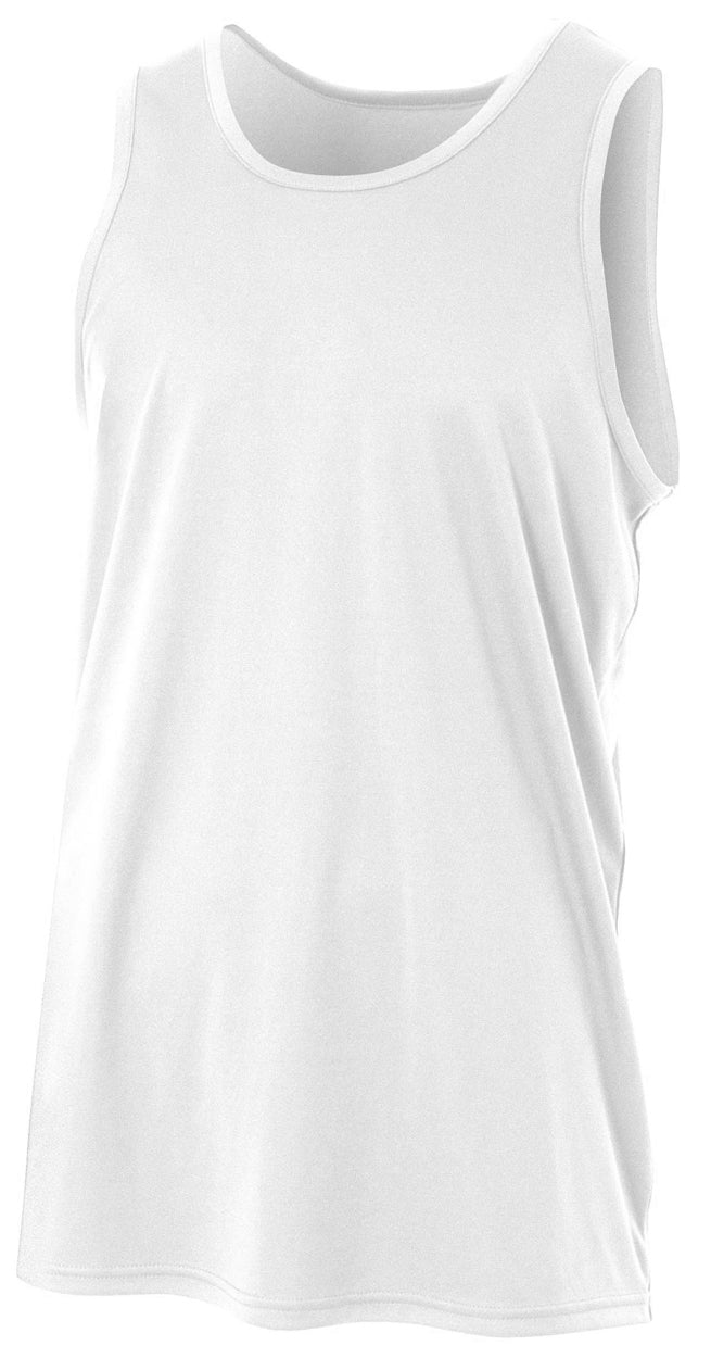 WHITE A4 Sprint Sport Tank  grouped