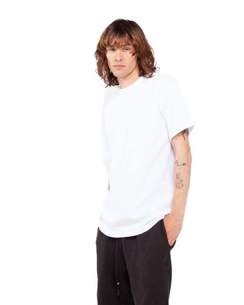 White Active Crewneck T-Shirt - SHASS