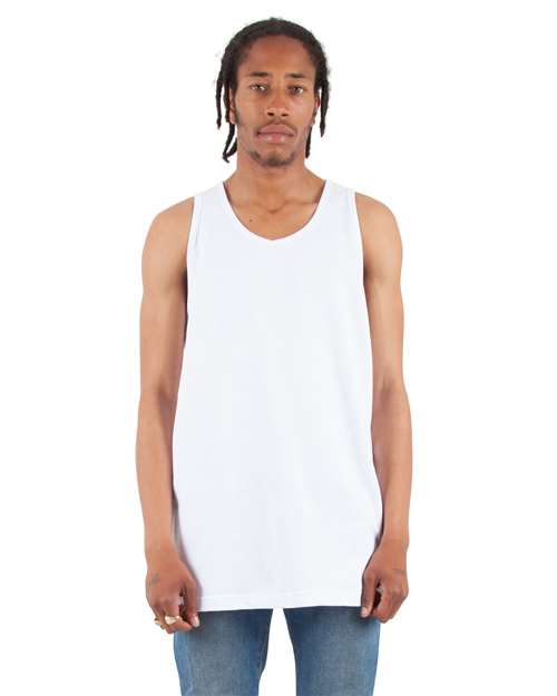 White Active Tank - SHTANK