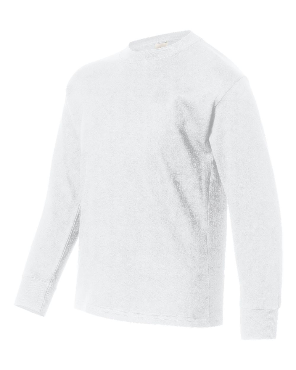 White Authentic Youth Long Sleeve T-Shirt - 5546