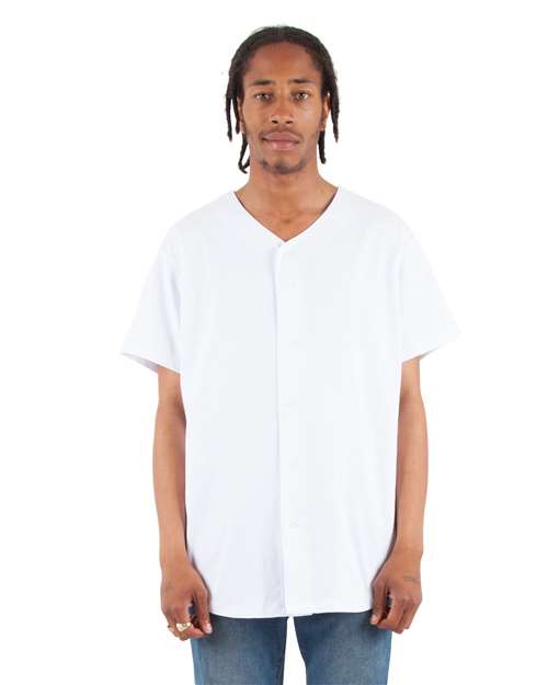 White Baseball Jersey - SHBBJ