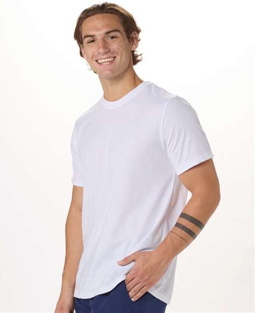 White Basic Crew T-Shirt - BM2103