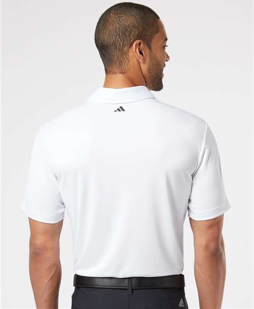 White/ Black Floating 3-Stripes Polo - A480