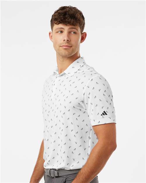 White/ Black Ultimate Mesh Polo - A2012