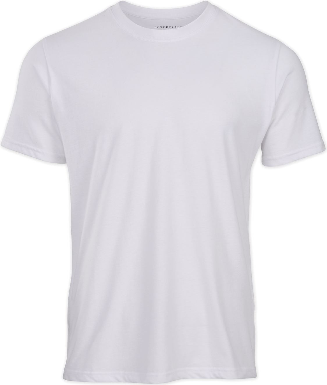 WHITE BOXERCRAFT MEN'S ESSENTIAL CREW NECK TEE  grouped