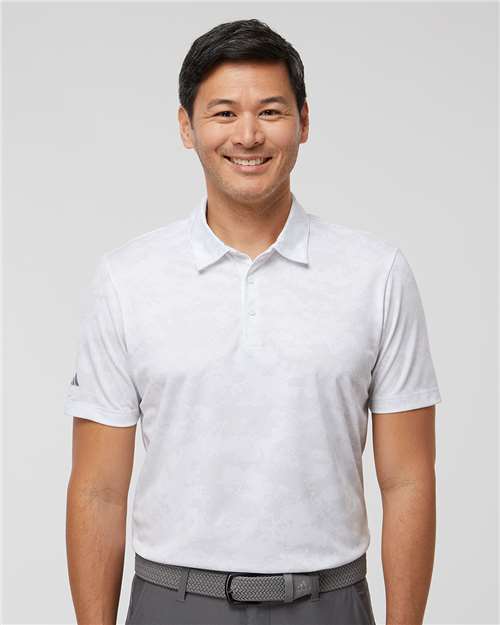 White Camo Polo - A550