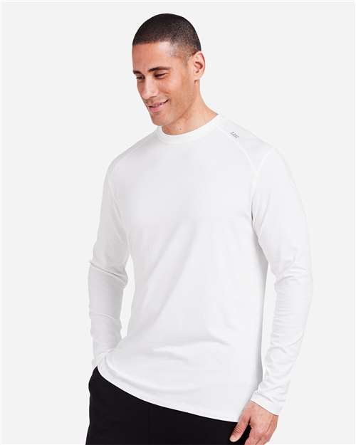 White Carrollton Fitness Long Sleeve T-Shirt - TM310