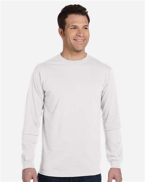 White Classic Long Sleeve T-Shirt - EC1500