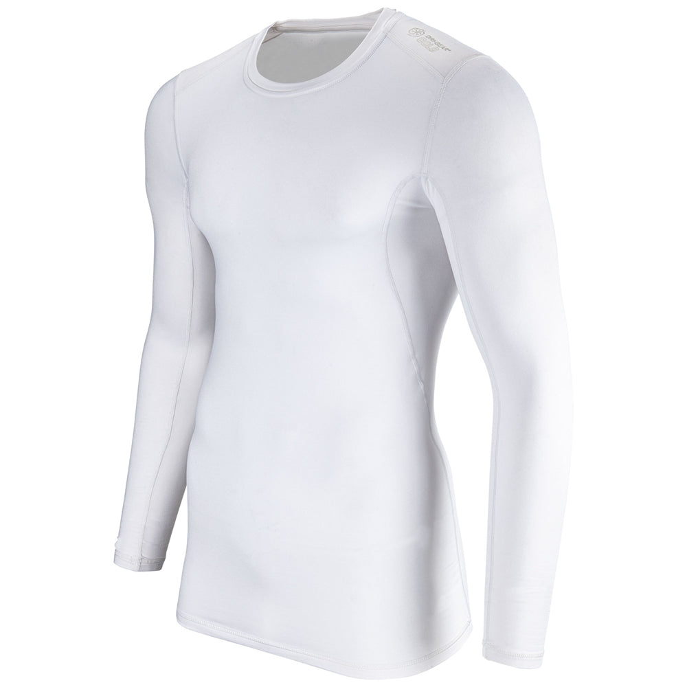 WHITE Cold Weather 2.0 Compression Long Sleeve Shirt