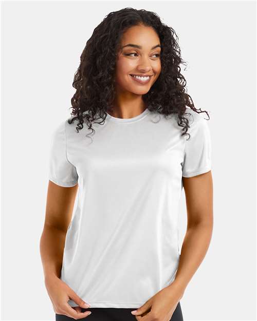 White Cool DRI® Women&#39;s Performance T-Shirt - 4830