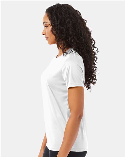 White Cool DRI® Women&#39;s Performance T-Shirt - 4830