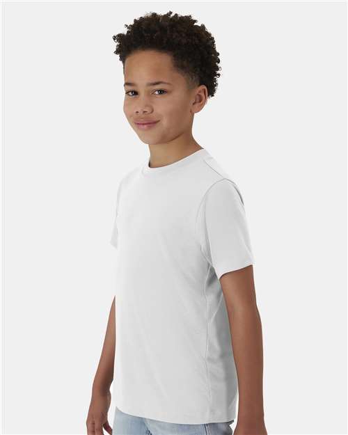 White Cool DRI® Youth Cotton Touch T-Shirt - 484Y