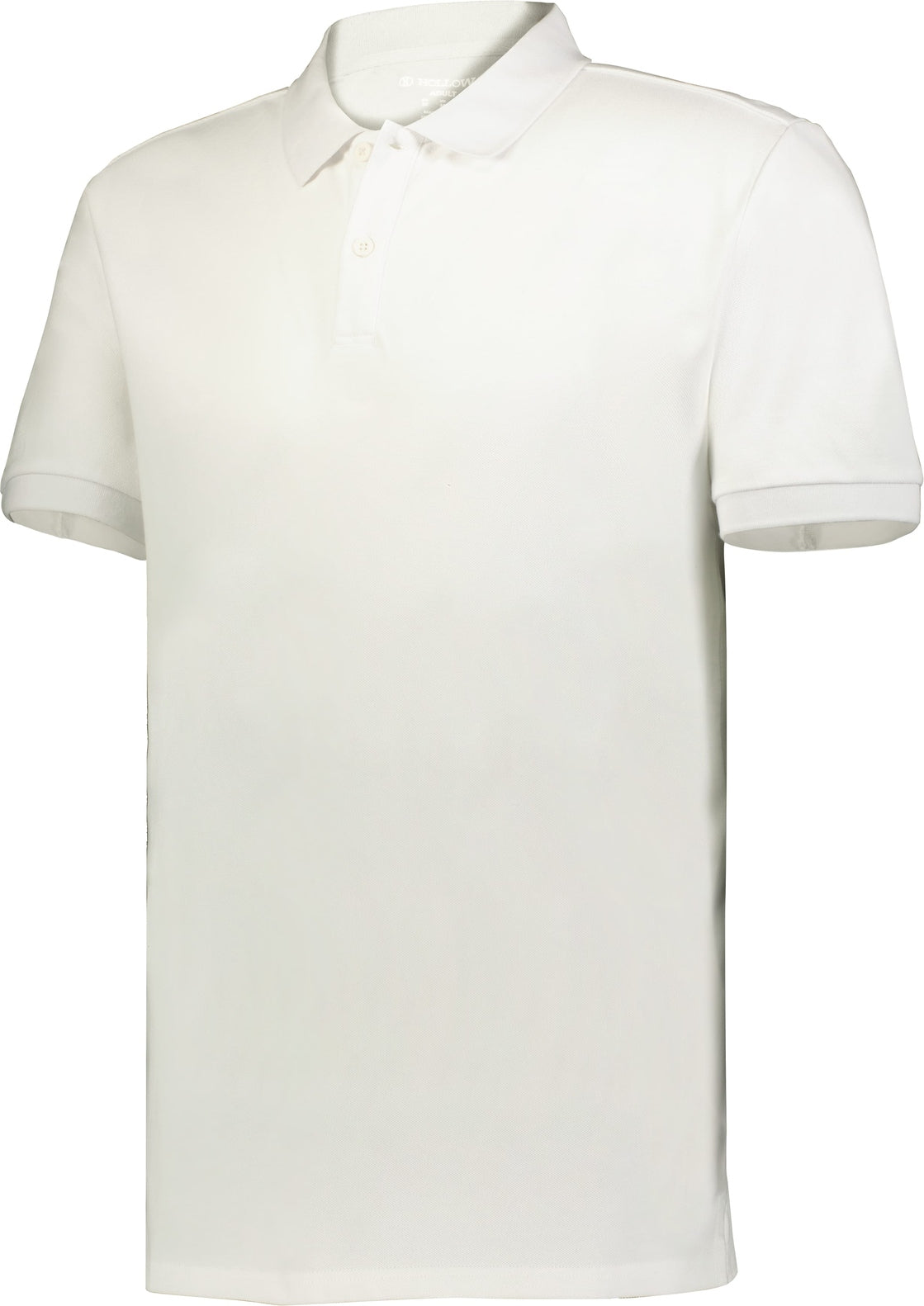 WHITE COTTON CORE SHORT SLEEVE POLO