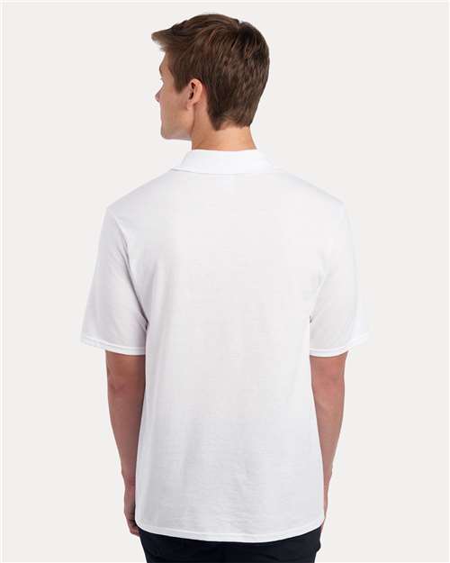 White Dri-Power® Polo with Pocket - 436MP