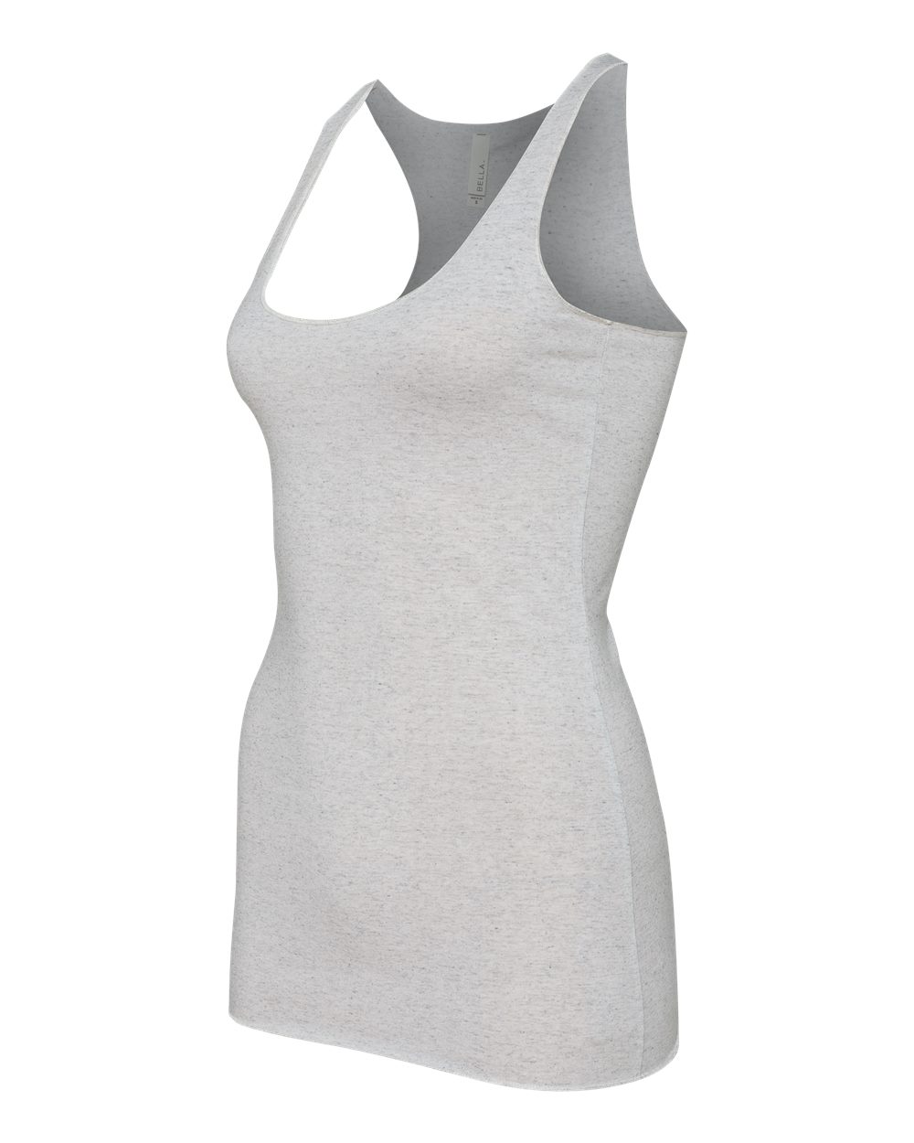 White Fleck Triblend Women&#39;s Triblend Racerback Tank - 8430