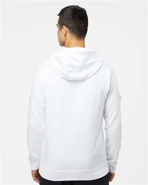 White Fleece Hooded Sweatshirt - A432