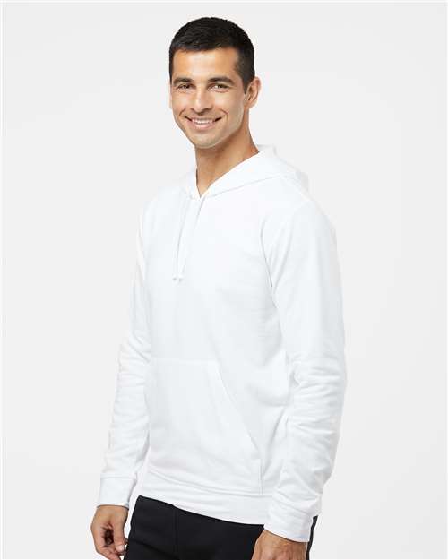 White Fleece Hooded Sweatshirt - A432