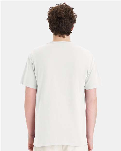 White Garment-Dyed Pocket T-Shirt - GDH150