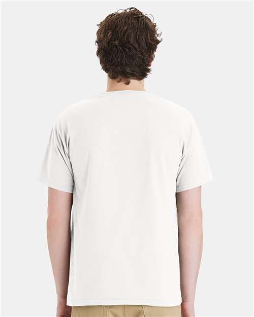 White Garment-Dyed Tearaway T-Shirt - CW100