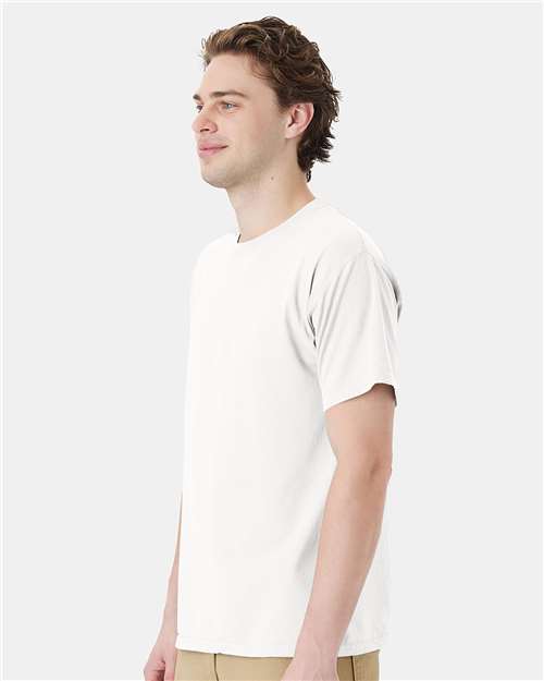 White Garment-Dyed Tearaway T-Shirt - CW100