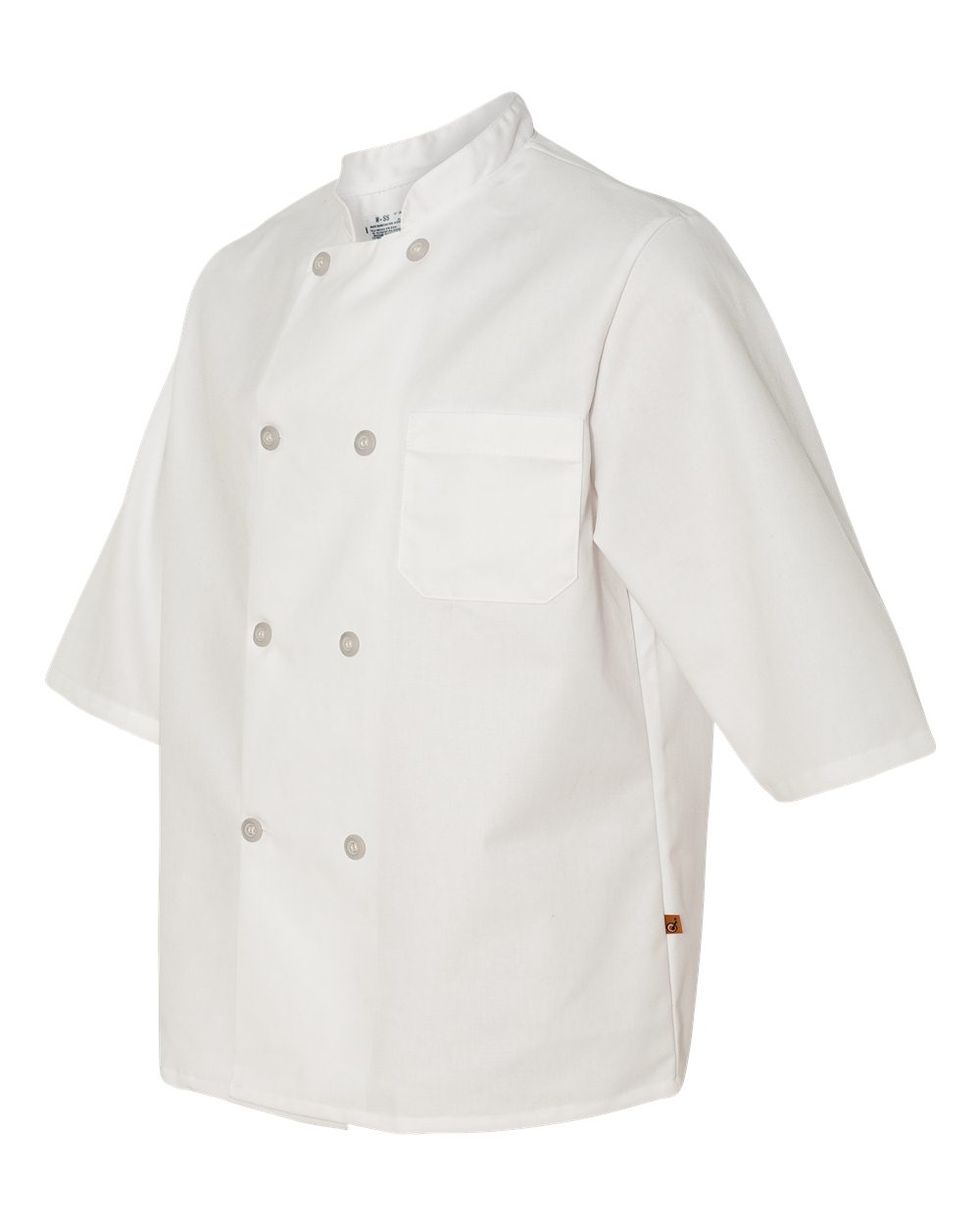 White Half Sleeve Chef Coat - 0404