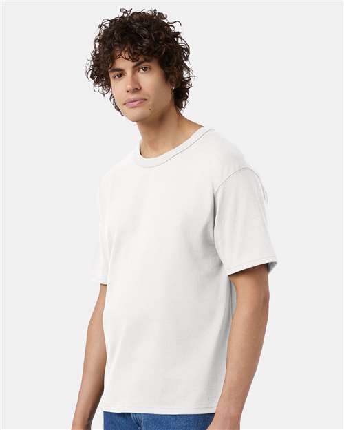 White Heritage Jersey T-Shirt - T105
