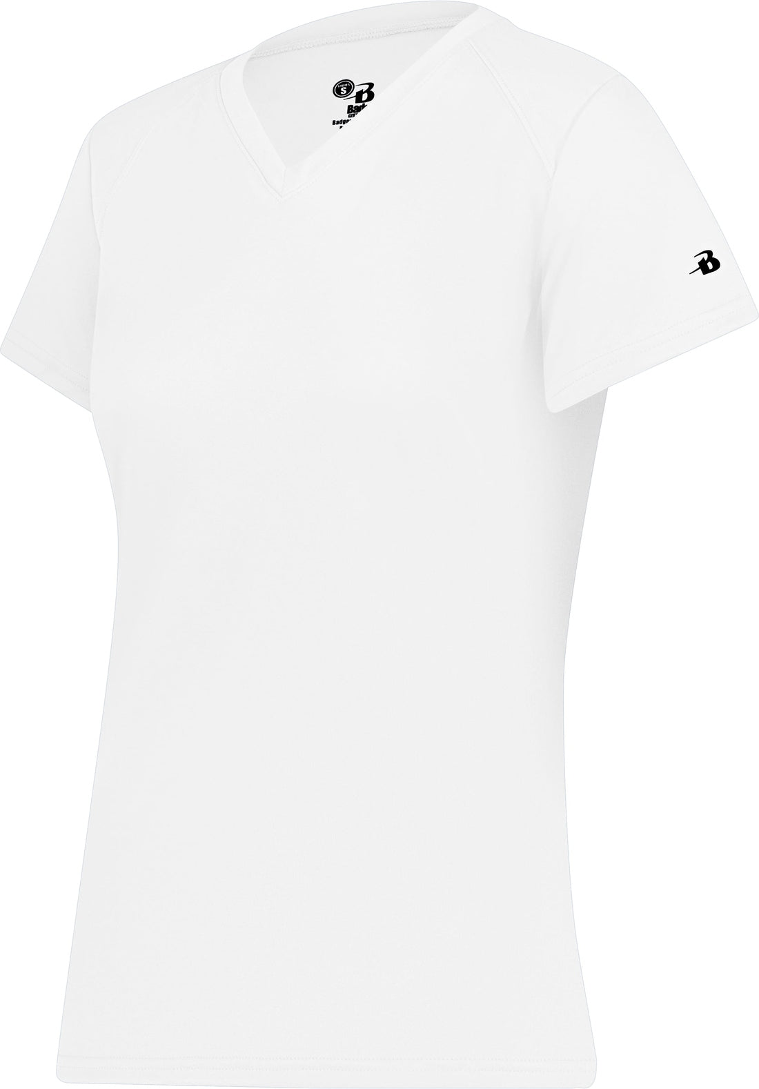WHITE LADIES B-CORE V-NECK TEE